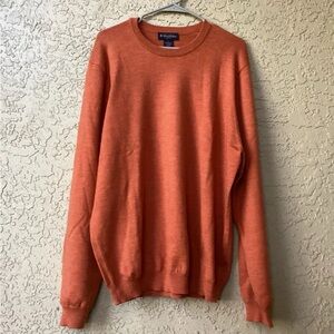 Vintage Brooks Brothers Sweater Men’s XL Pullover Merino Wool Blend Crew Neck